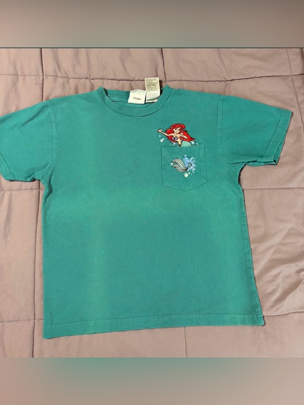 Vintage Kids Disney's The Little Mermaid tee size 7/8